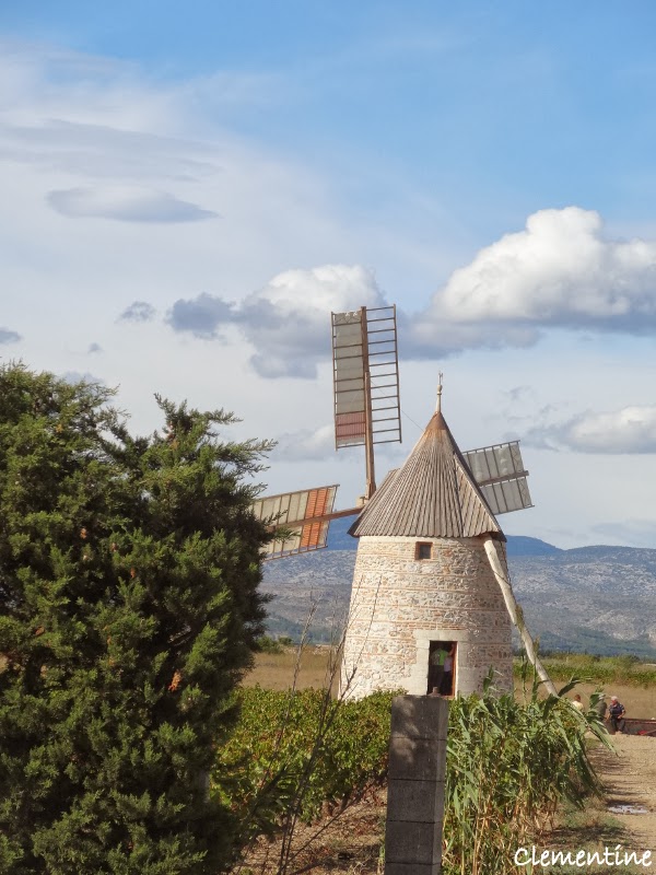 Le blog de Clementine: Moulin à vent à Claira et le domaine viticole ...